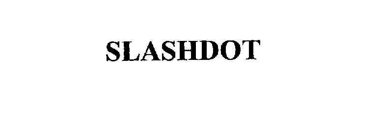 Trademark Logo SLASHDOT