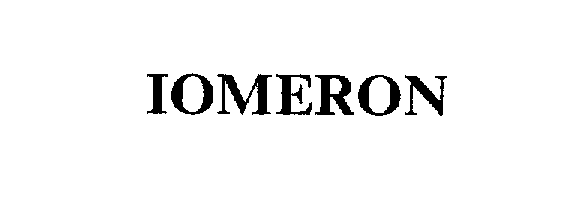 Trademark Logo IOMERON