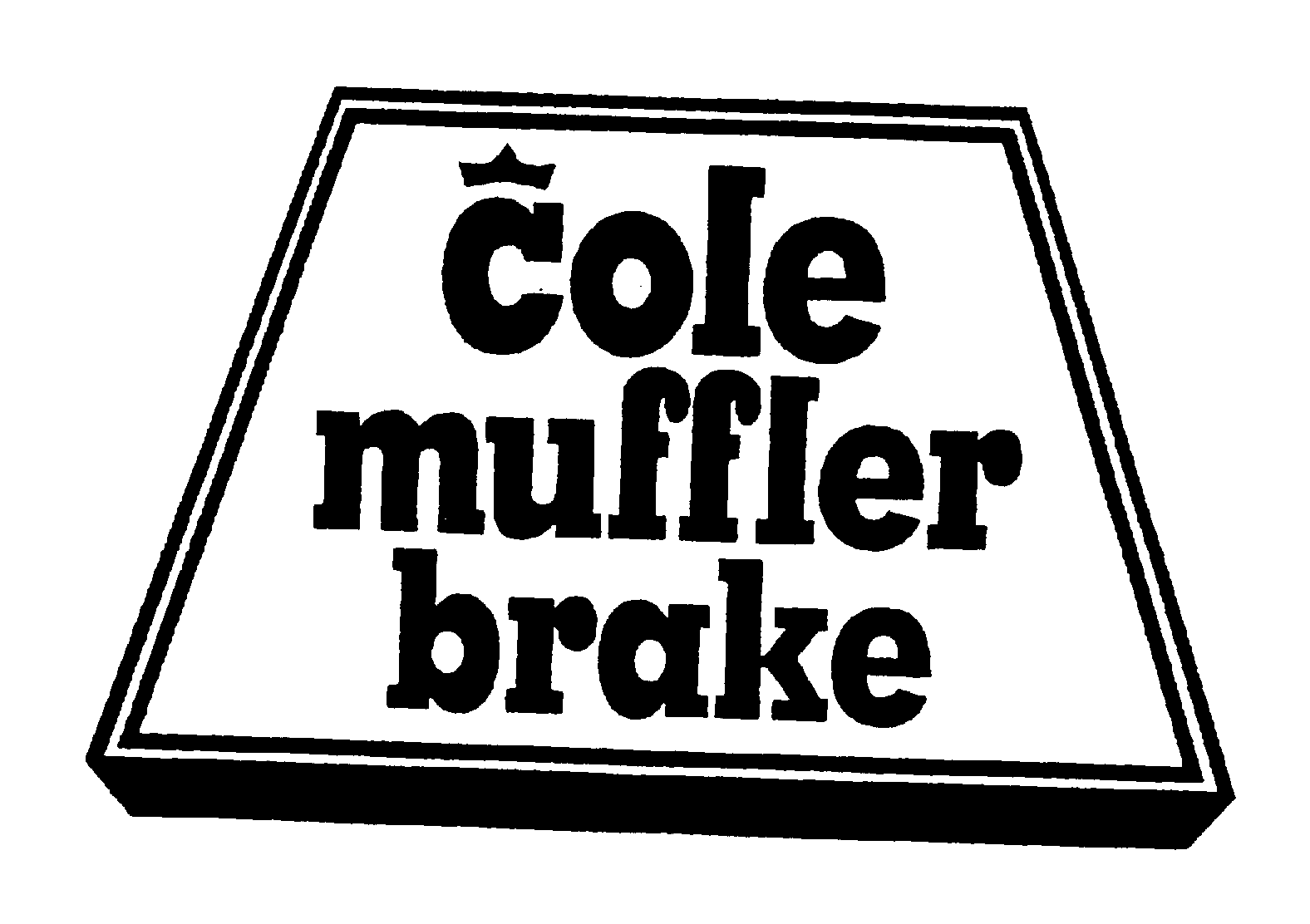  COLE MUFFLER BRAKE