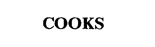 Trademark Logo COOKS