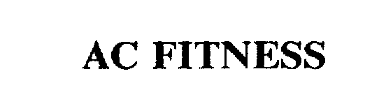 Trademark Logo AC FITNESS