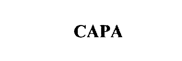 Trademark Logo CAPA