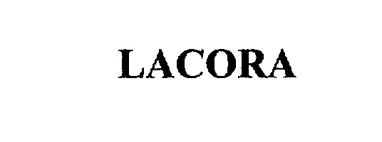 Trademark Logo LACORA