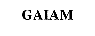 Trademark Logo GAIAM