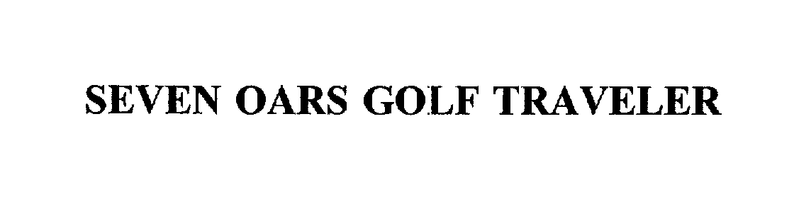  SEVEN OARS GOLF TRAVELER