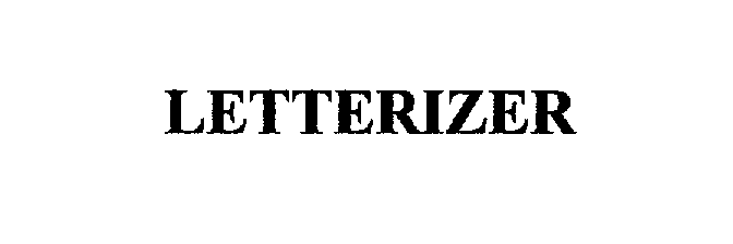 Trademark Logo LETTERIZER