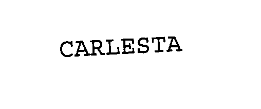 Trademark Logo CARLESTA