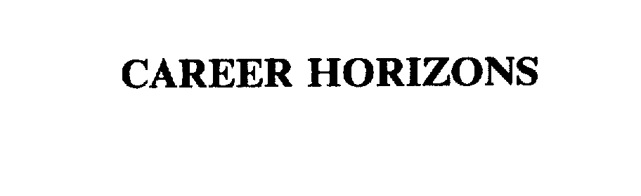 Trademark Logo CAREER HORIZONS