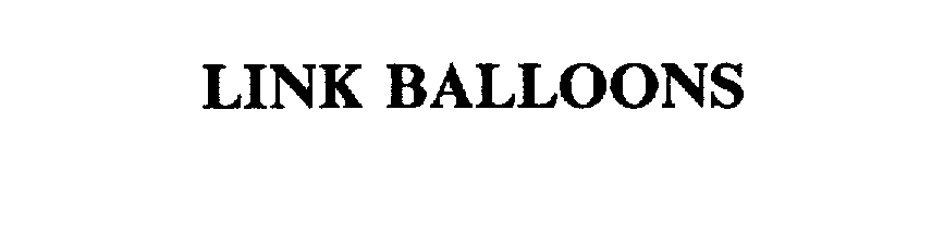 Trademark Logo LINK BALLOONS