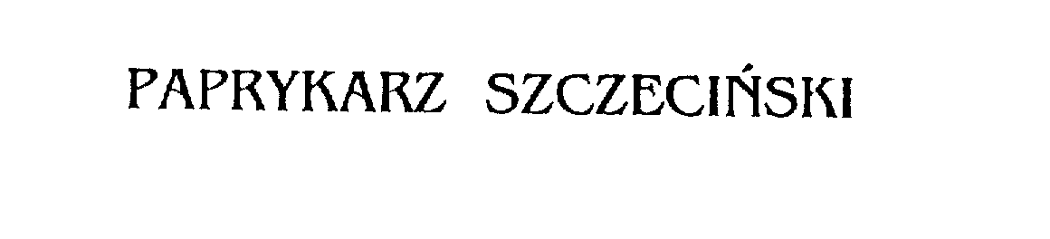  PAPRYKARZ SZCZECINSKI