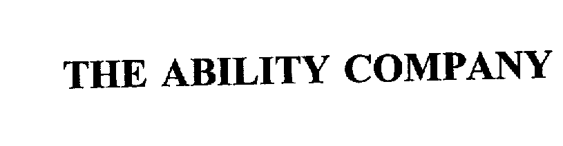 THE ABILITY COMPANY