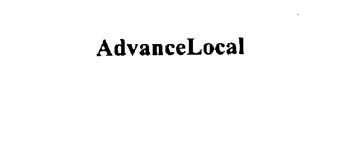 Trademark Logo ADVANCELOCAL