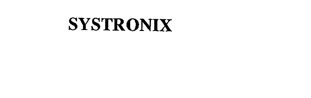  SYSTRONIX