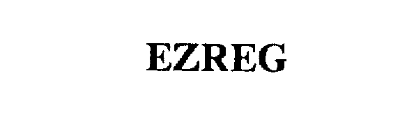 Trademark Logo EZREG