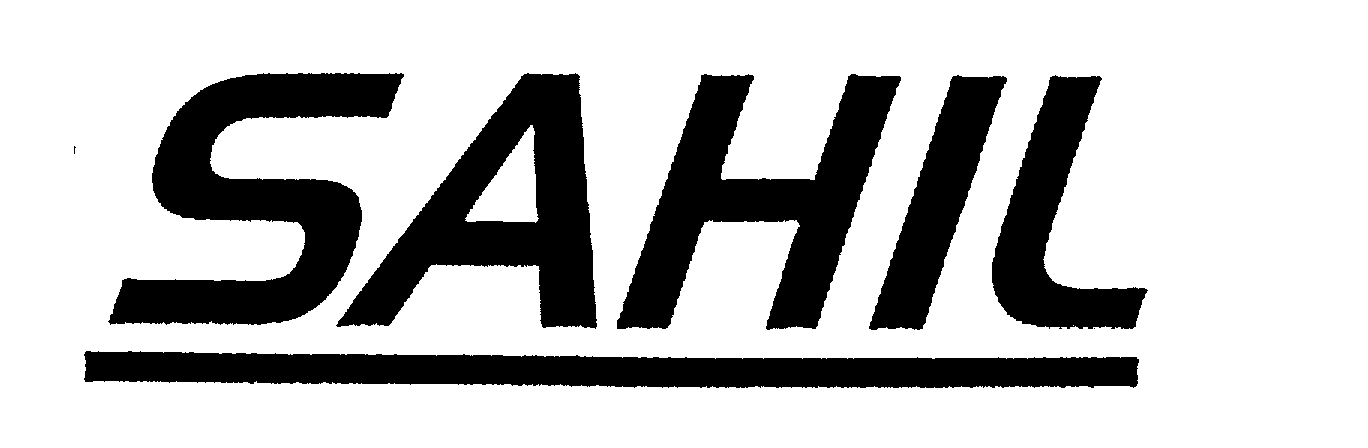 Trademark Logo SAHIL