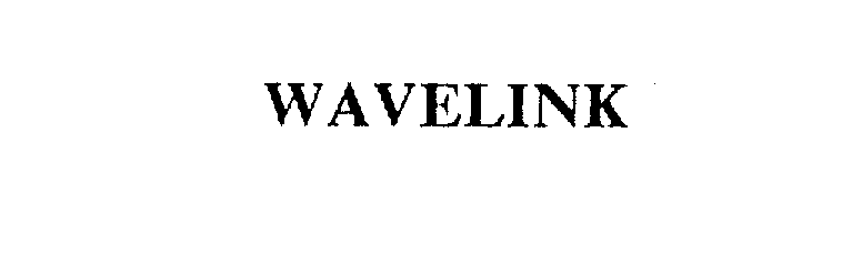 Trademark Logo WAVELINK