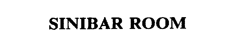 Trademark Logo SINIBAR ROOM