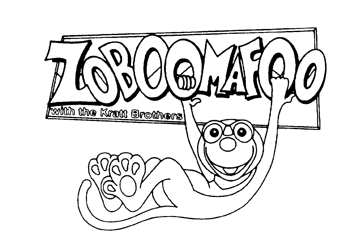 Trademark Logo ZOBOOMAFOO WITH THE KRATT BROTHERS