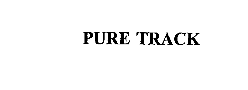 Trademark Logo PURE TRACK