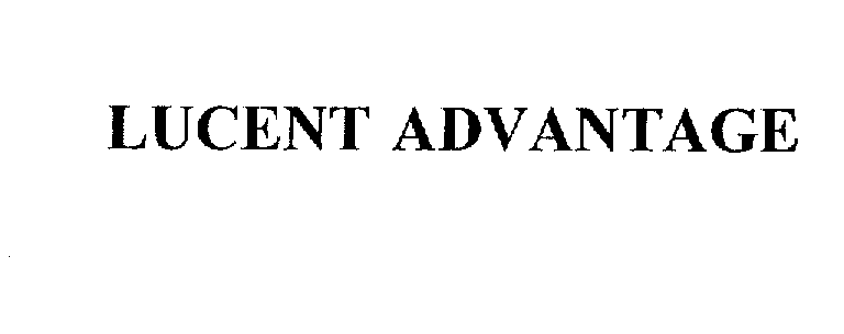  LUCENT ADVANTAGE