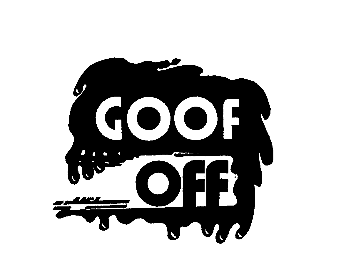 Trademark Logo GOOF OFF