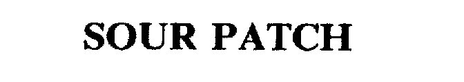 Trademark Logo SOUR PATCH