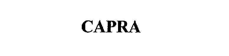 Trademark Logo CAPRA