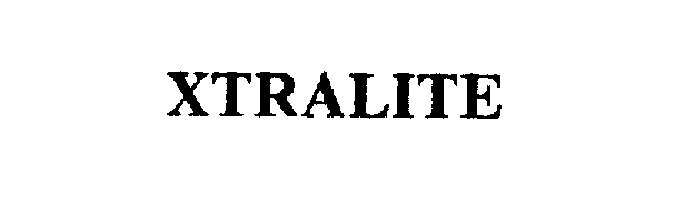 Trademark Logo XTRALITE