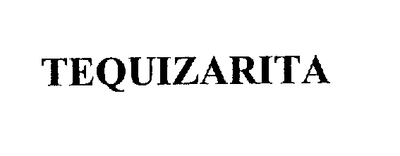 Trademark Logo TEQUIZARITA