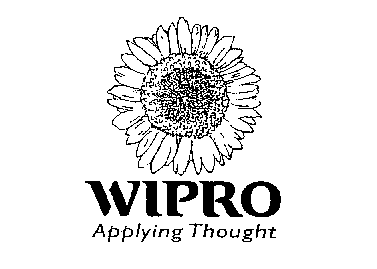 Trademark Logo WIPRO APPLYING THOUGHT