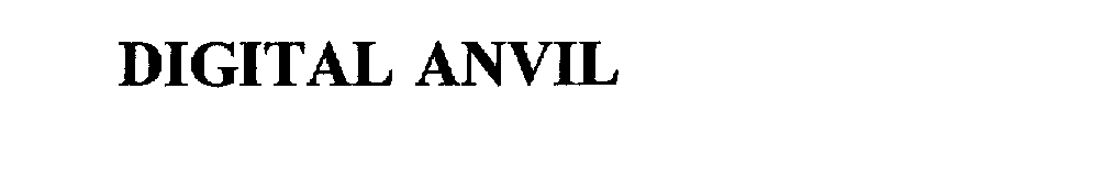 Trademark Logo DIGITAL ANVIL