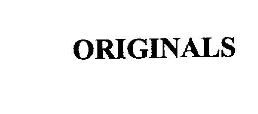 Trademark Logo ORIGINALS