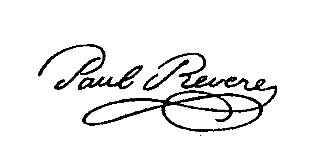 Trademark Logo PAUL REVERE
