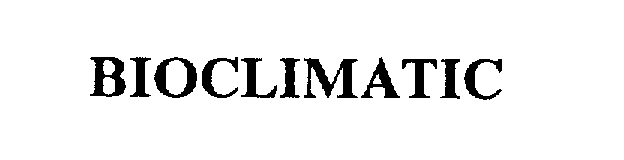  BIOCLIMATIC