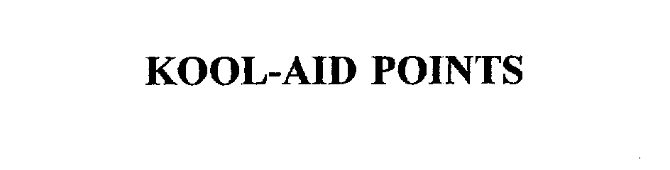 Trademark Logo KOOL-AID POINTS