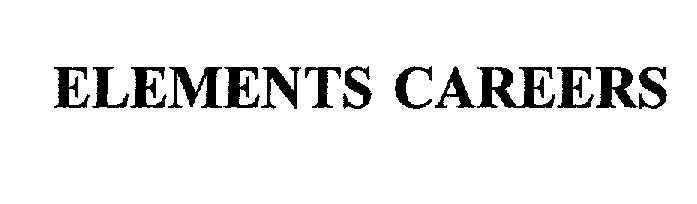 Trademark Logo ELEMENTS CAREERS