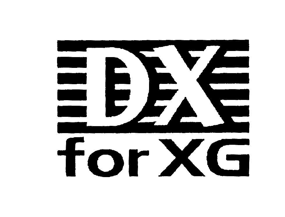  DX FOR XG