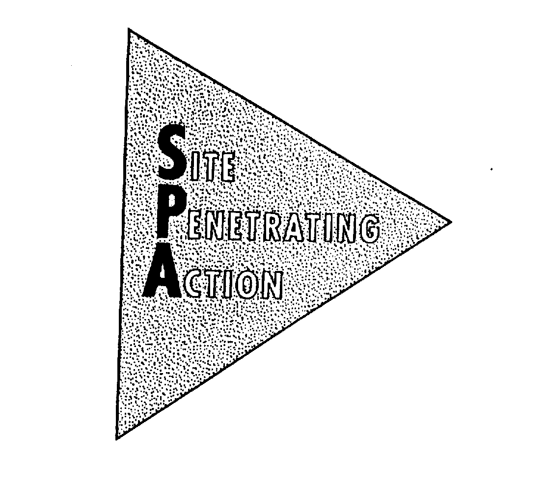 Trademark Logo SITE PENETRATING ACTION
