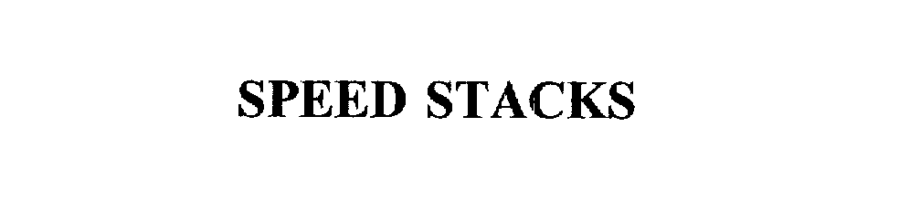 Trademark Logo SPEED STACKS