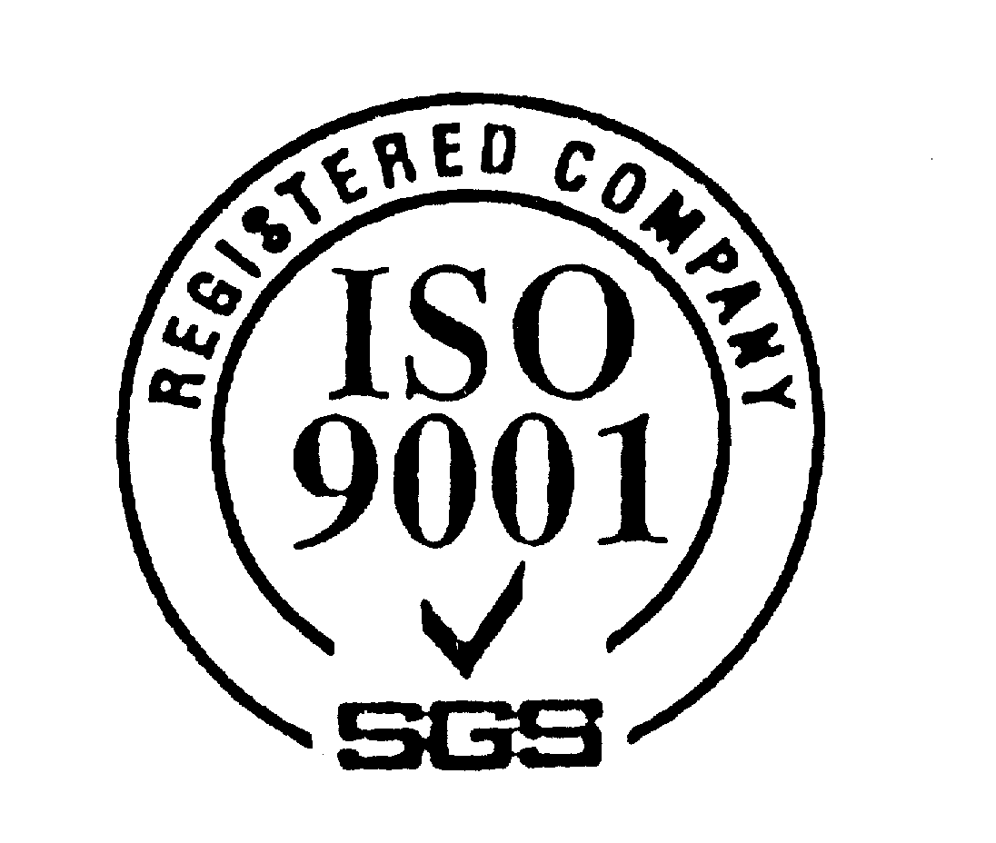  SGS REGISTERED COMPANY ISO 9001