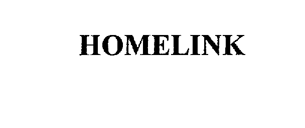 Trademark Logo HOMELINK