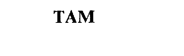 Trademark Logo TAM