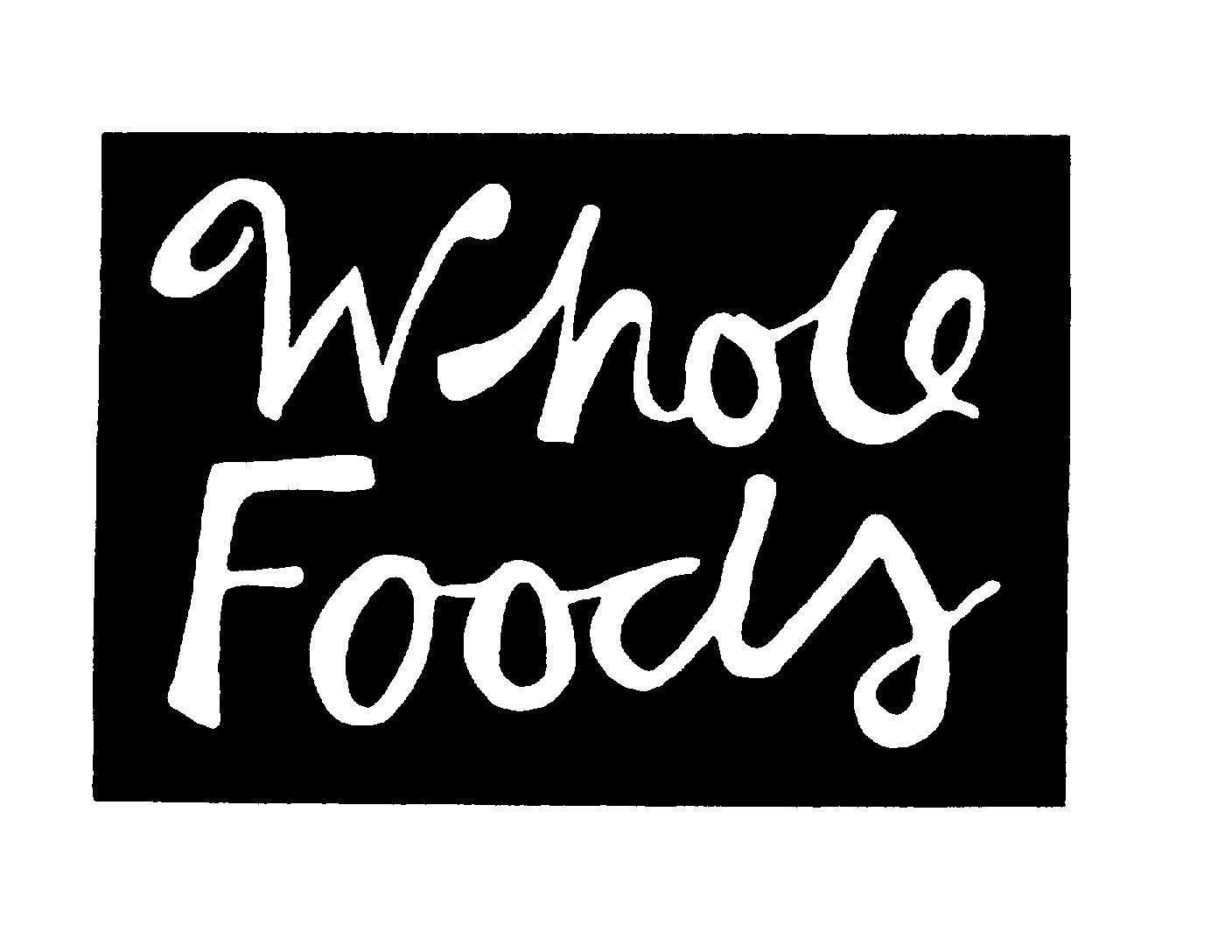 Trademark Logo WHOLE FOODS