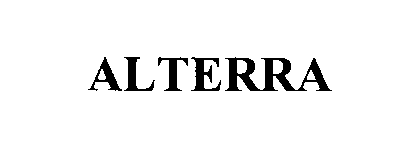 Trademark Logo ALTERRA