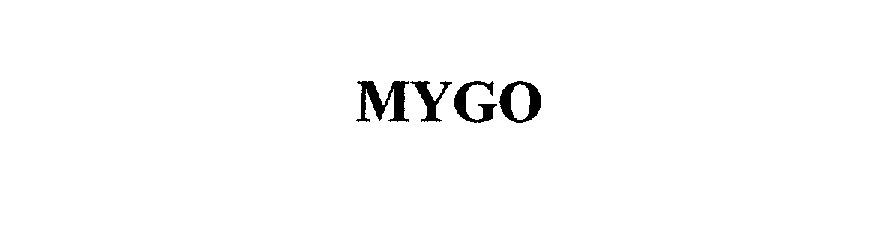 Trademark Logo MYGO