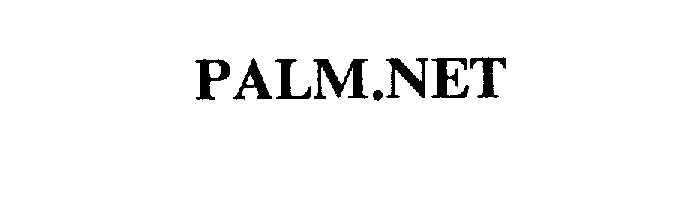 Trademark Logo PALM.NET