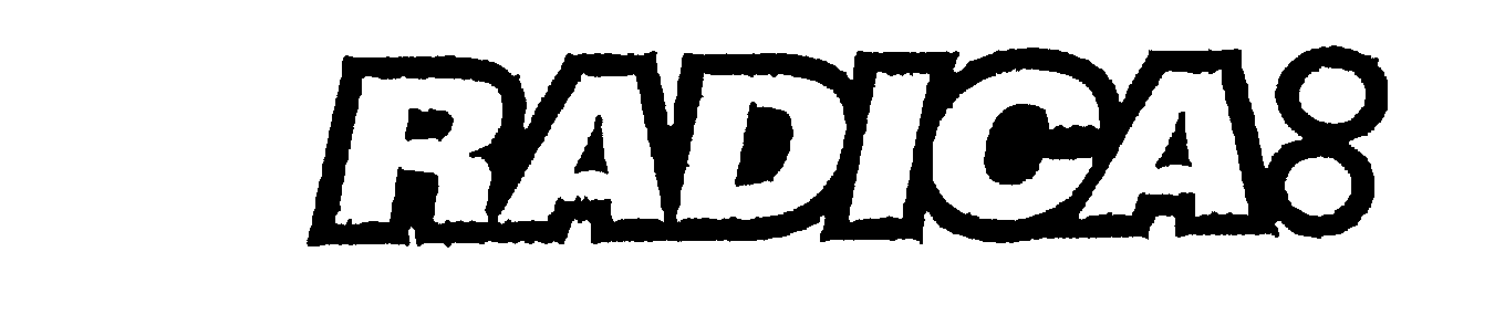 Trademark Logo RADICA: