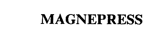 Trademark Logo MAGNEPRESS