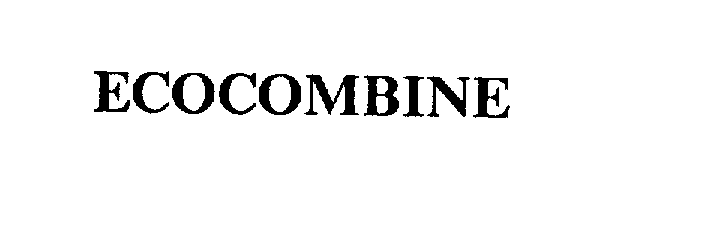 Trademark Logo ECOCOMBINE