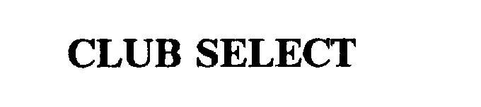 Trademark Logo CLUB SELECT